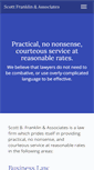 Mobile Screenshot of franklinlaw.net